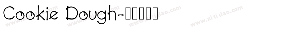 Cookie Dough字体转换